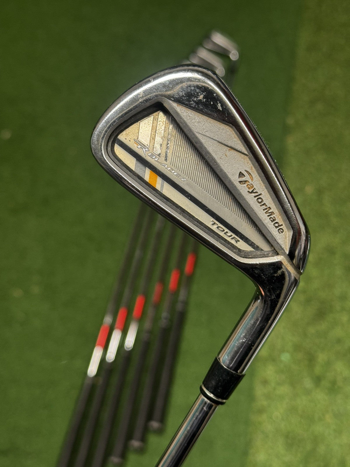Taylormade RBladez Tour Iron Set 4-Pw KBS Tour Stiff Shafts 