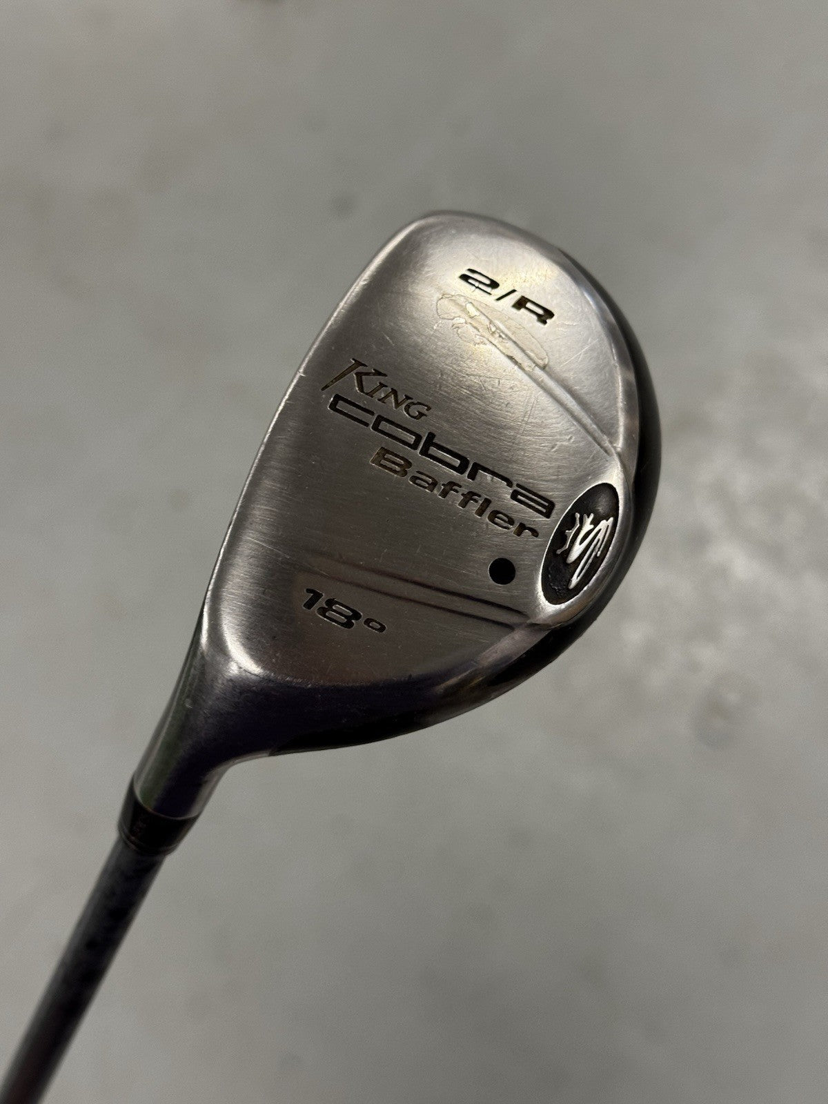 King Cobra Baffler Left Hand 2 Hybrid 18 Degree Regular Flex