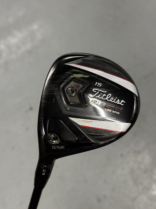 Titleist Left Hand 913 FD 3 Wood 15 Degree Diamana Stiff Flex Shaft