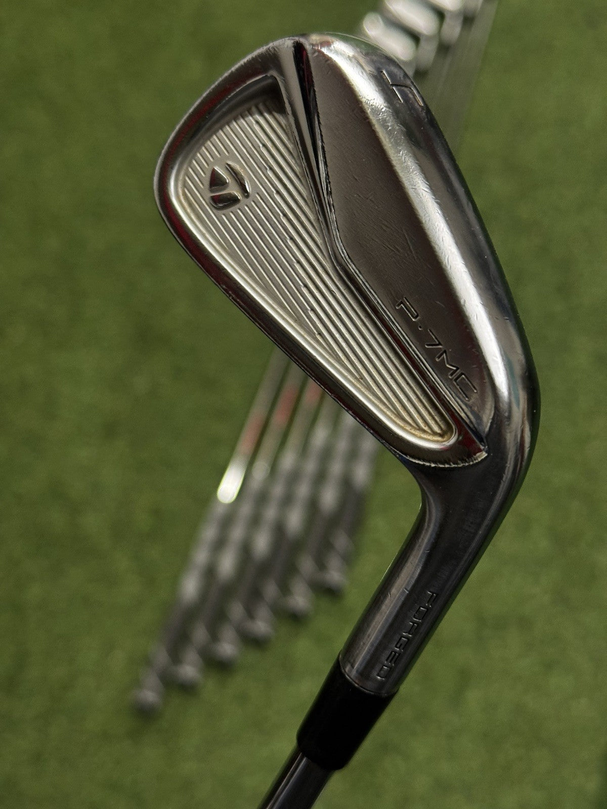 Taylormade P7MC Iron Set 4-PW Stiff Flex KBS Tour 120 Shafts