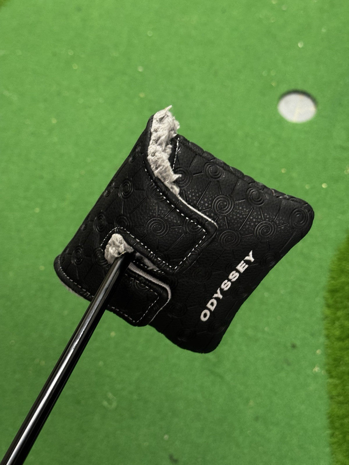 Odyssey Square 2 Square Tri-Hot Jailbird Black Putter 35 Inch