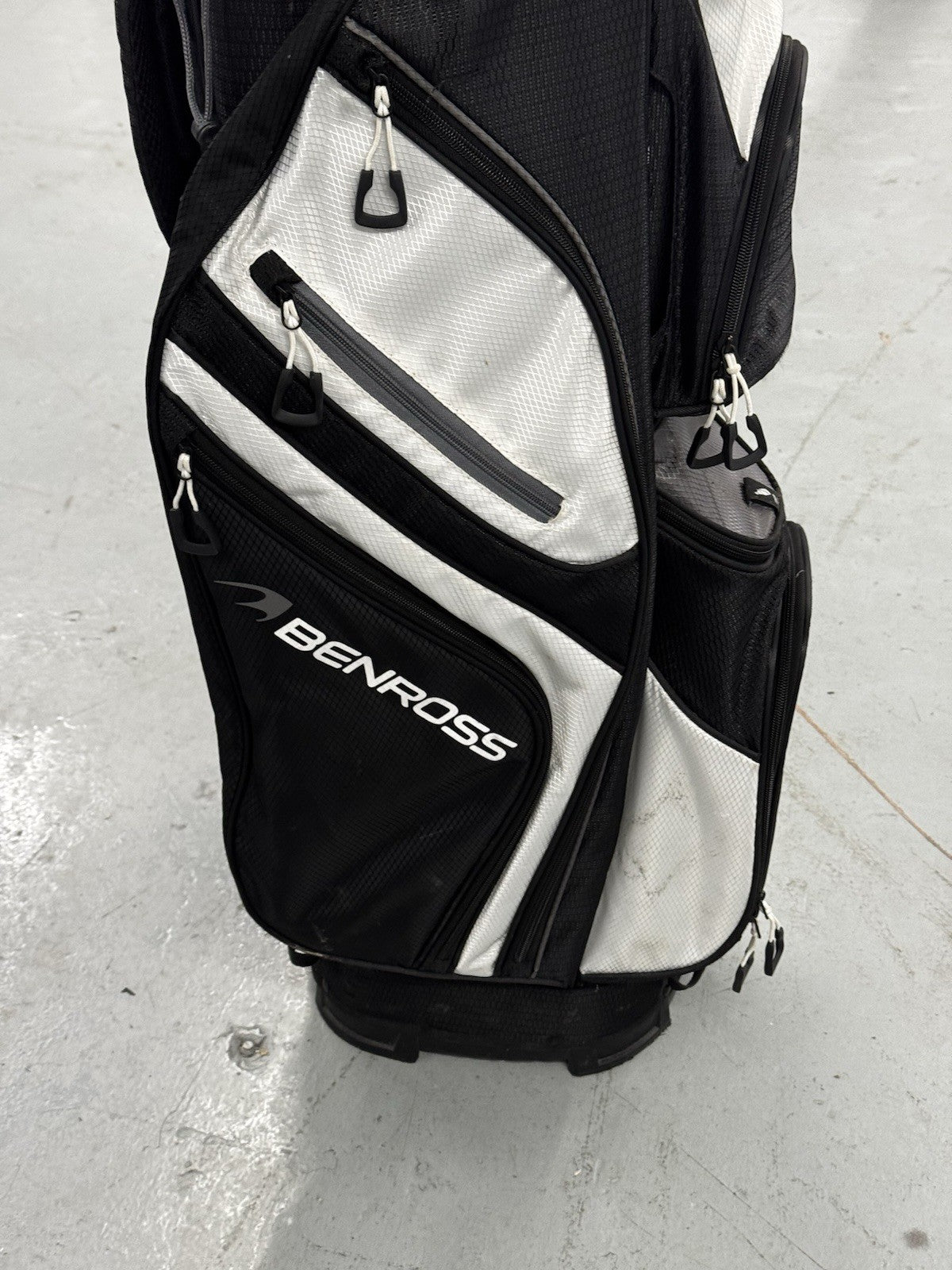 Benross Pro 2.0 Cart Bag BLACK/WHITE