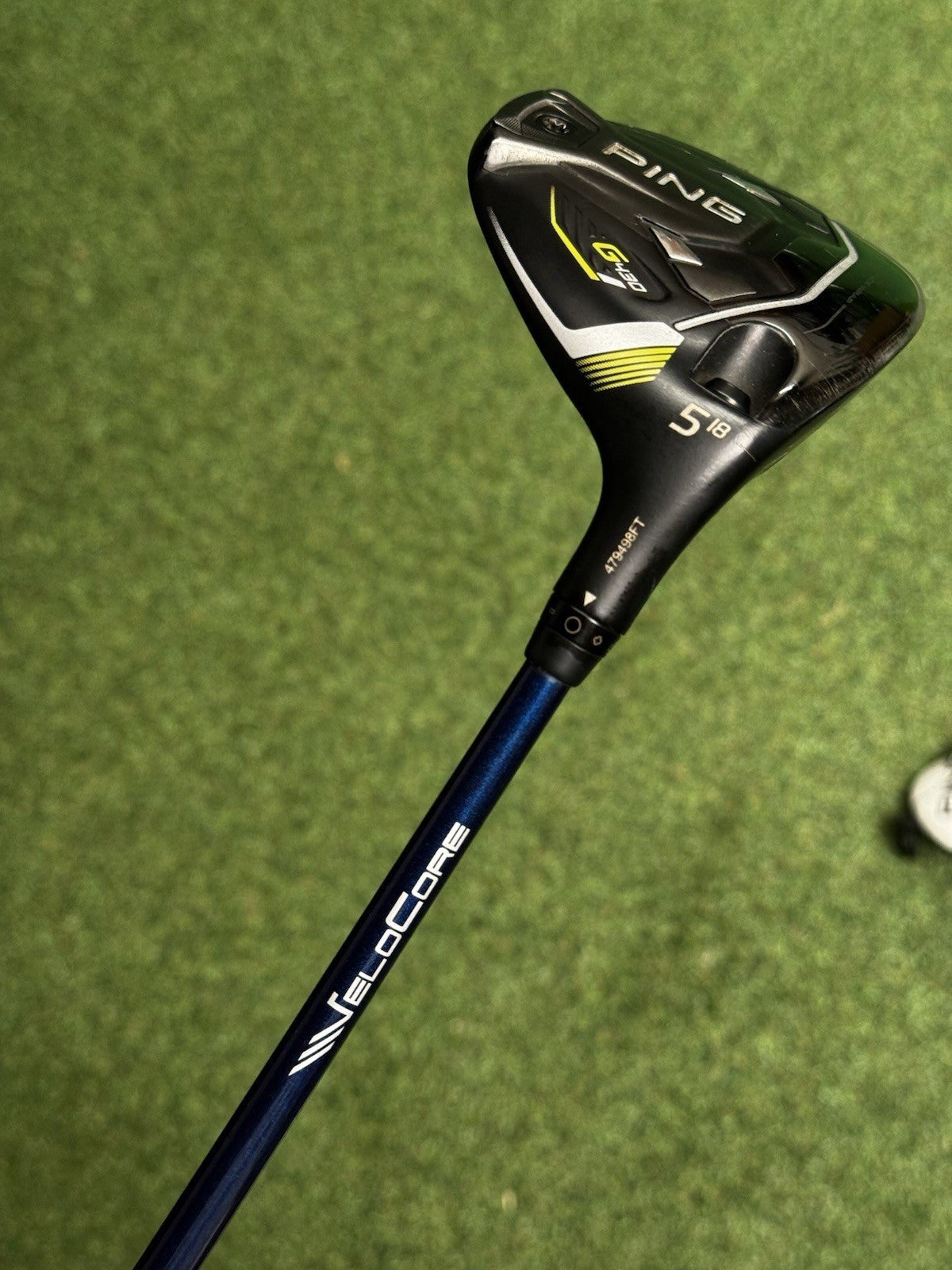Ping G430 Max 5 Wood 18 Degree Ventus TR Blue Velacore Regular Flex Shaft