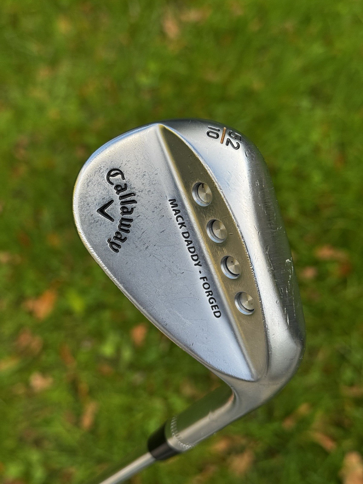 Callaway Mack Daddy Forged Gap Wedge 52 Degree Dynamic Gold 115 Wedge Flex Shaft