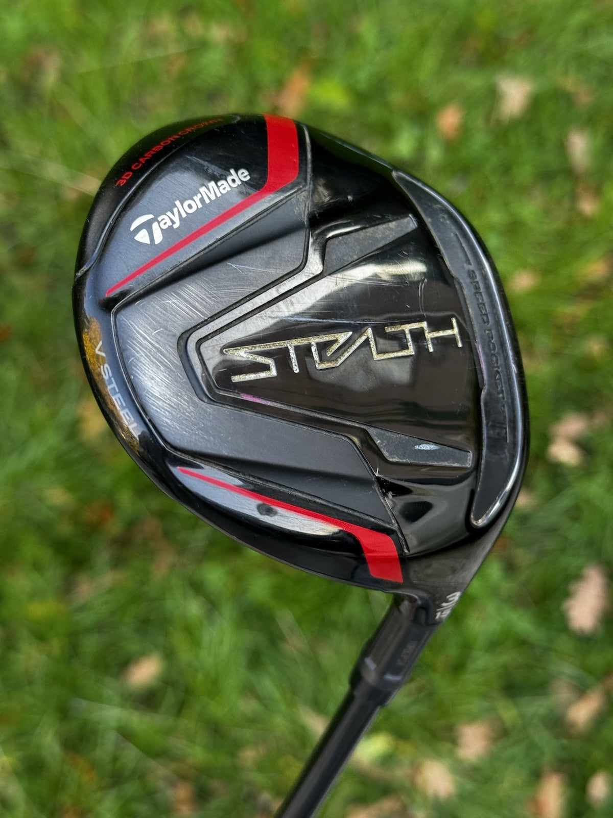 TAYLORMADE STEALTH #3 WOOD 15° VENTUS RED REGULAR FLEX SHAFT