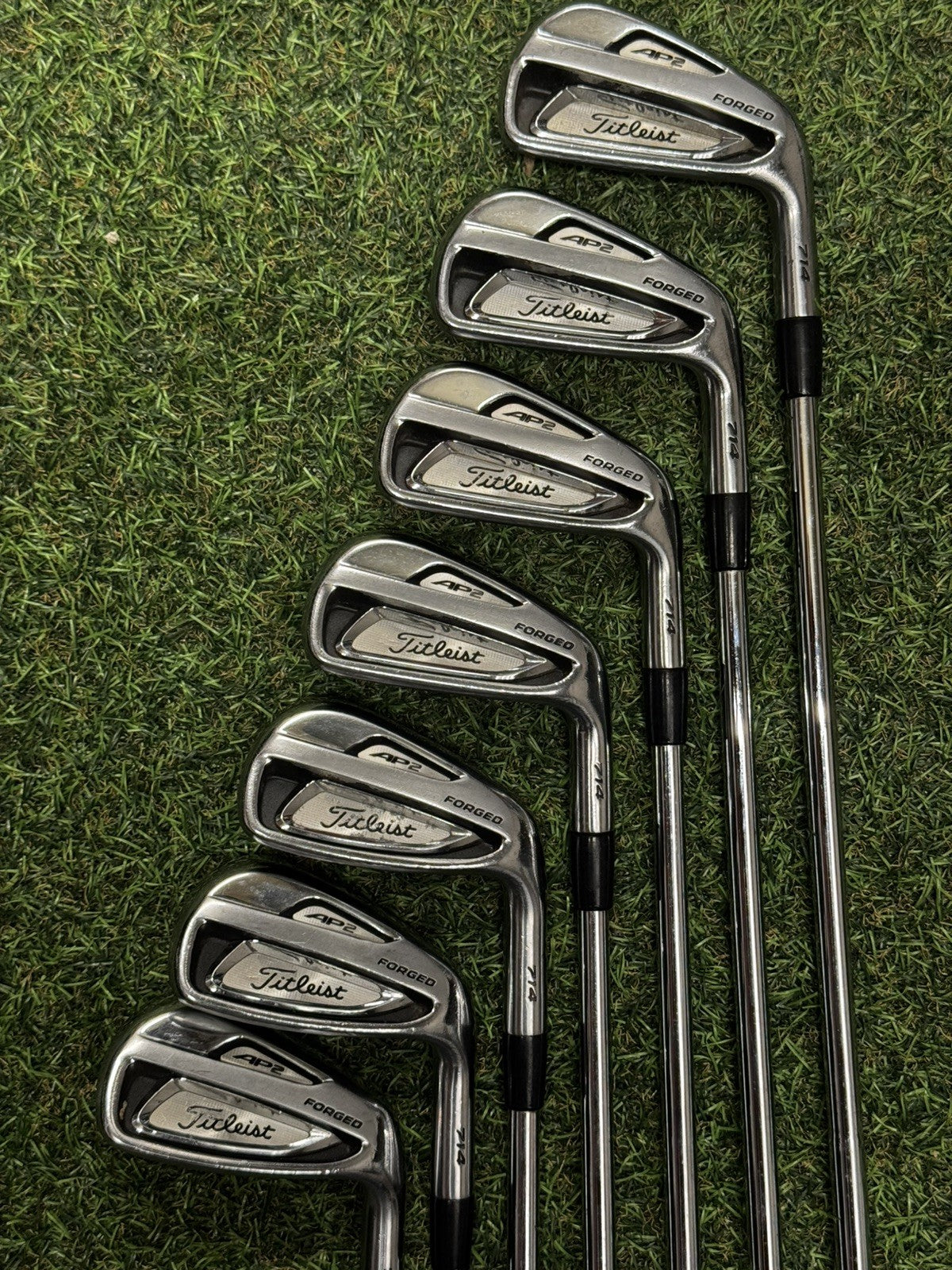 Titleist AP2 714 Iron Set 4-PW Stiff Flex S300 Shafts