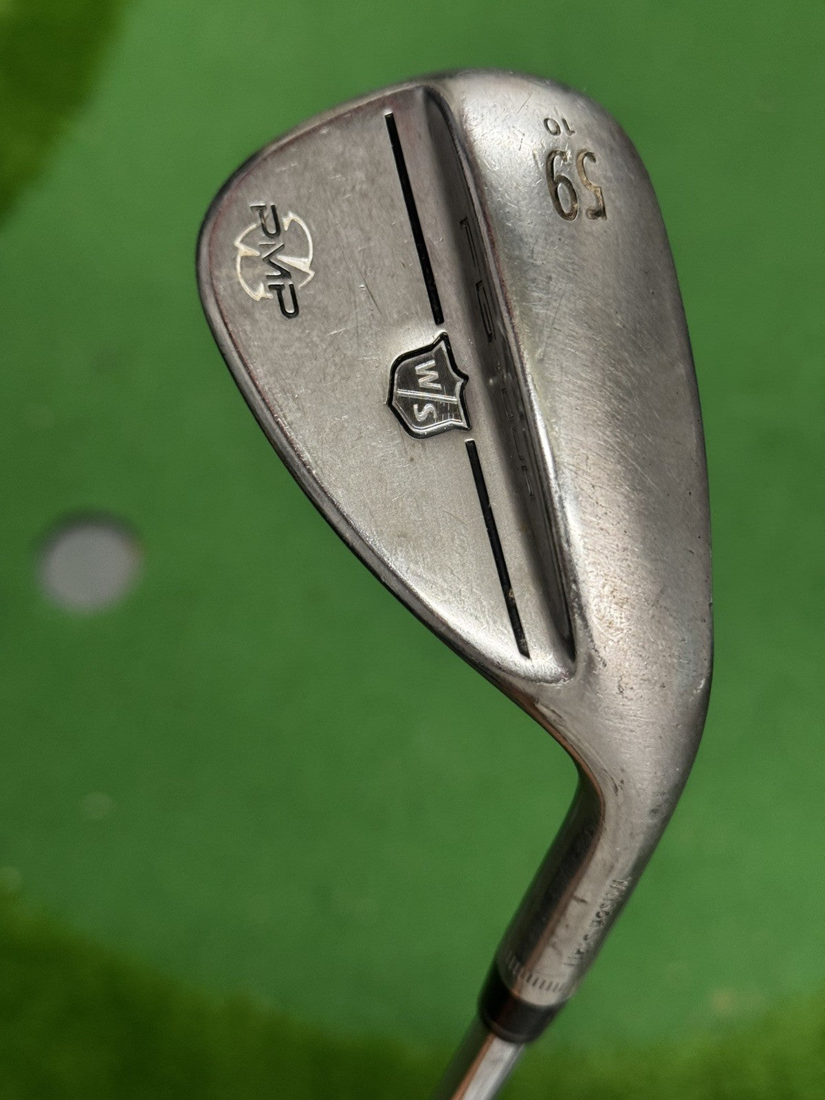 Wilson FG Tour PMP Lob Wedge 59 Degree Stiff Flex KBS HI-REV 2.0 125 Shaft