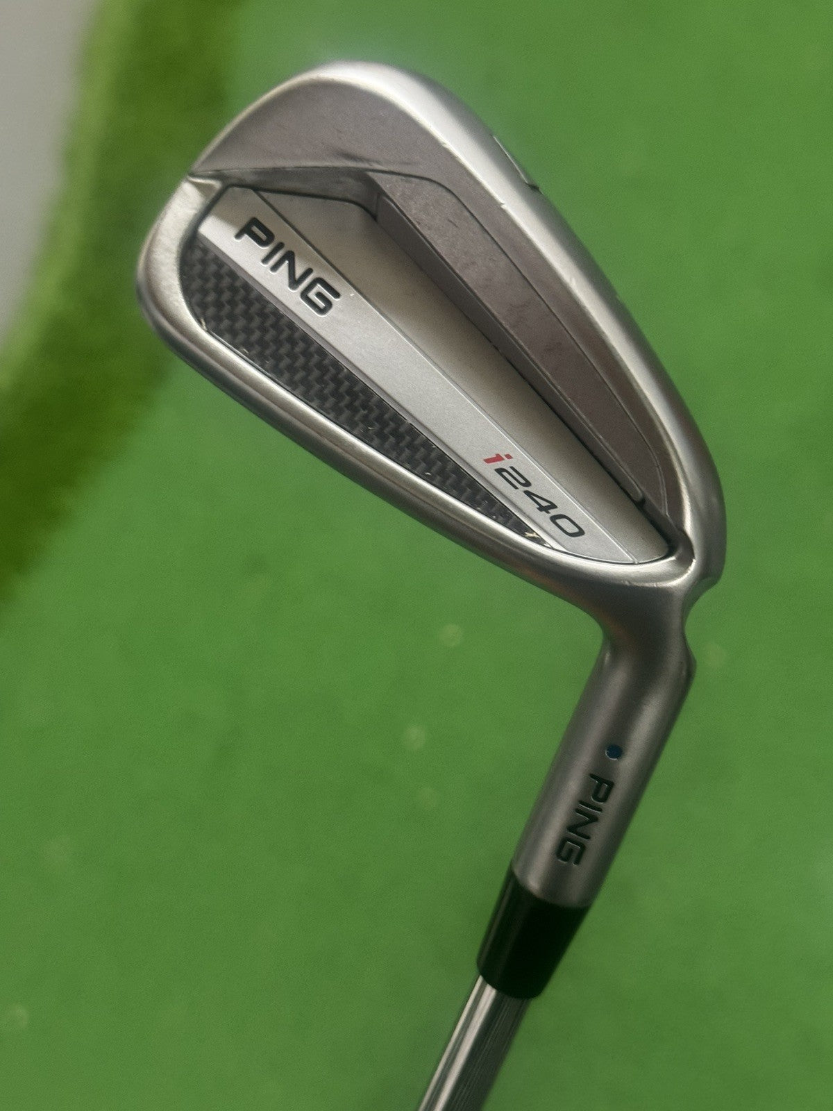 Ping I240 7 Iron Blue Dot X Stiff Flex KBS Shaft