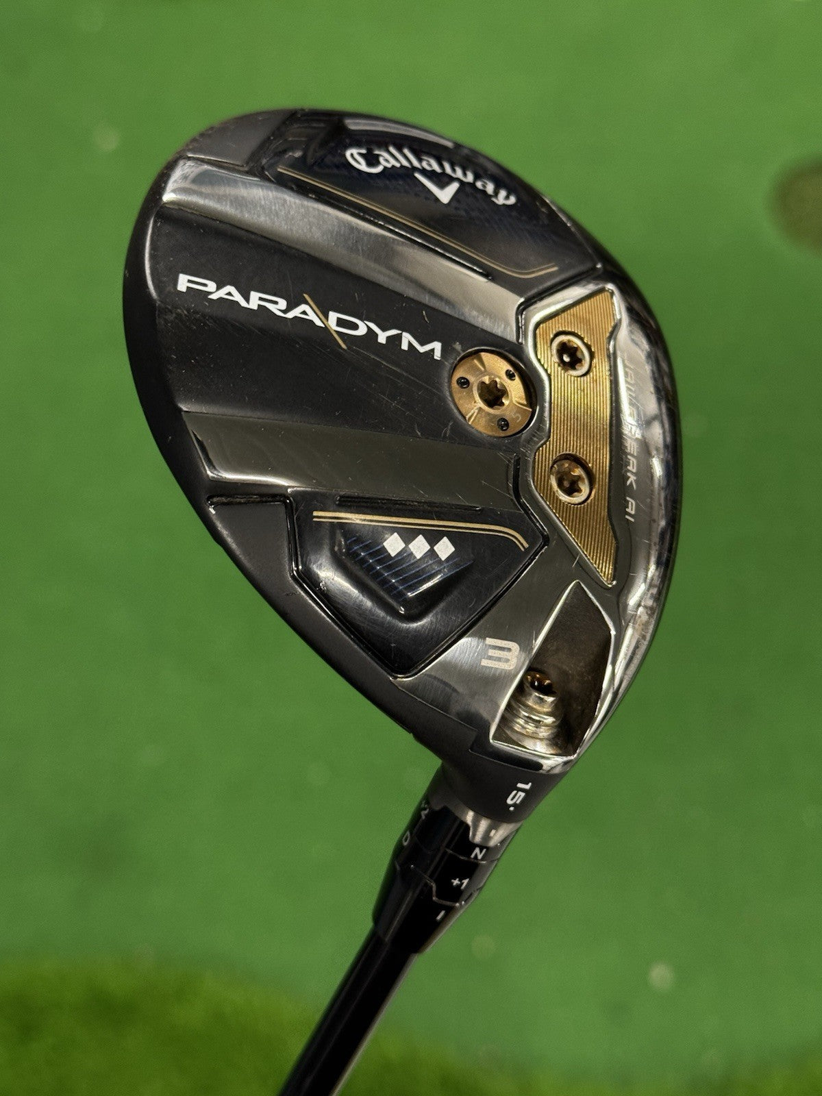 Callaway Paradym Triple Diamond 3 Wood 15° Kali Stiff Shaft