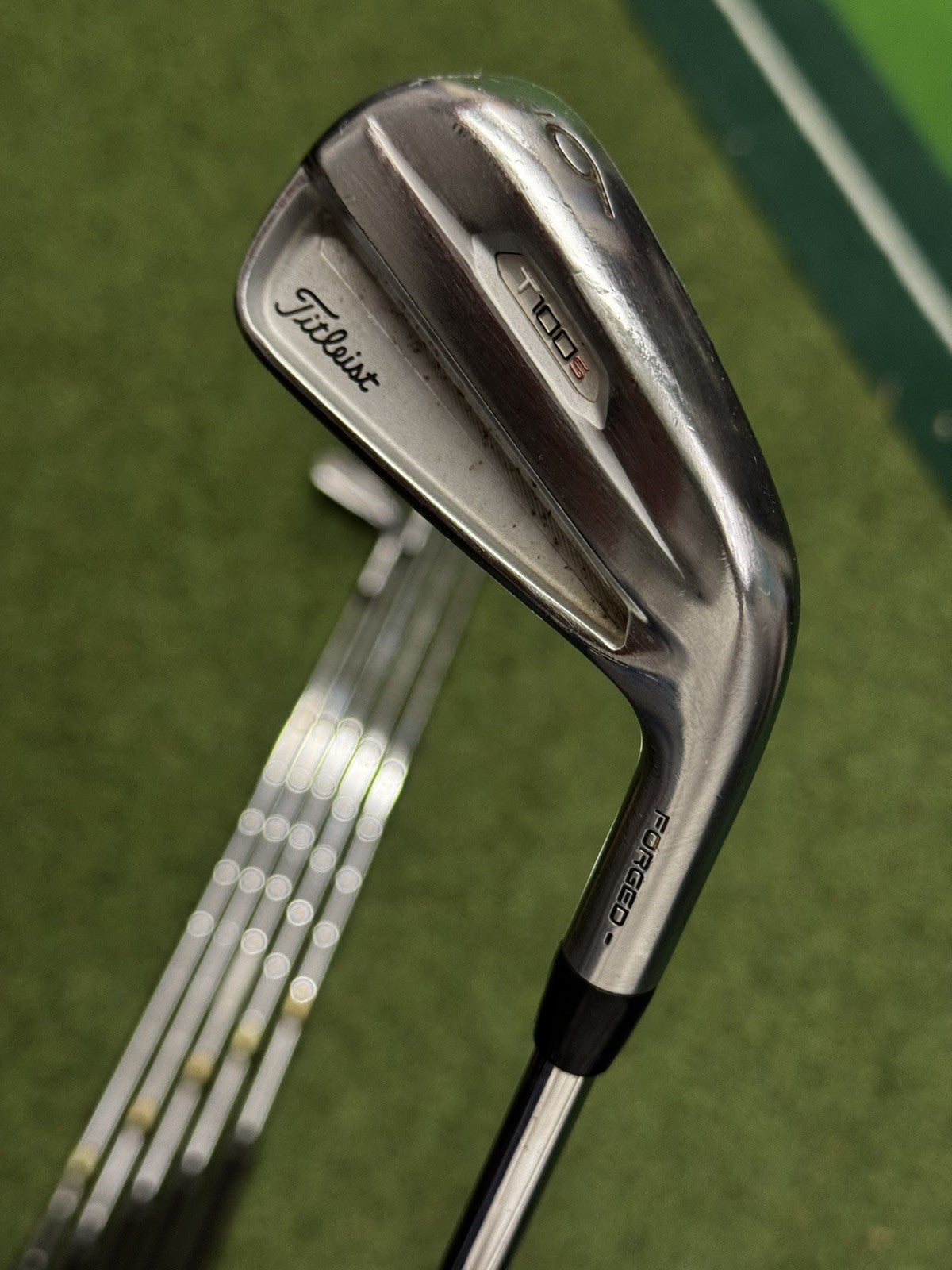Titleist T100s 2021 Iron Set 5-GW Dynamic Gold X100 Shafts