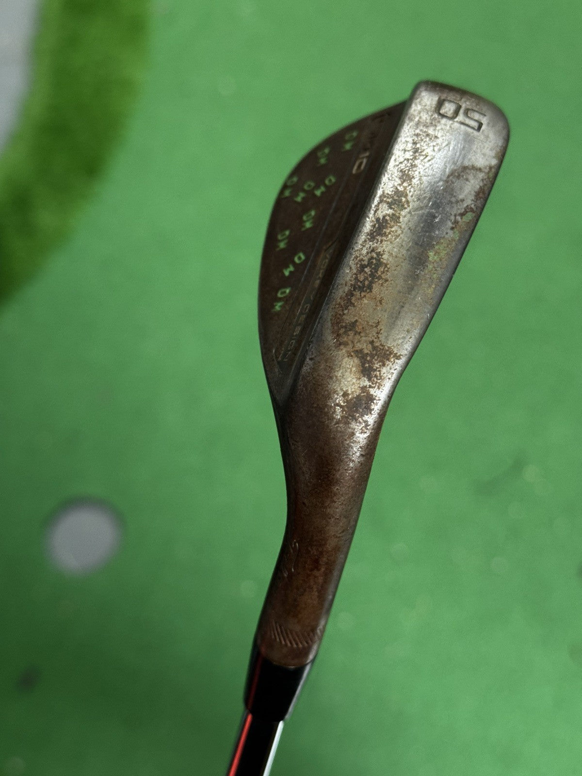 Titleist Vokey SM10 Raw Gap Wedge 50 Degree Stiff Flex