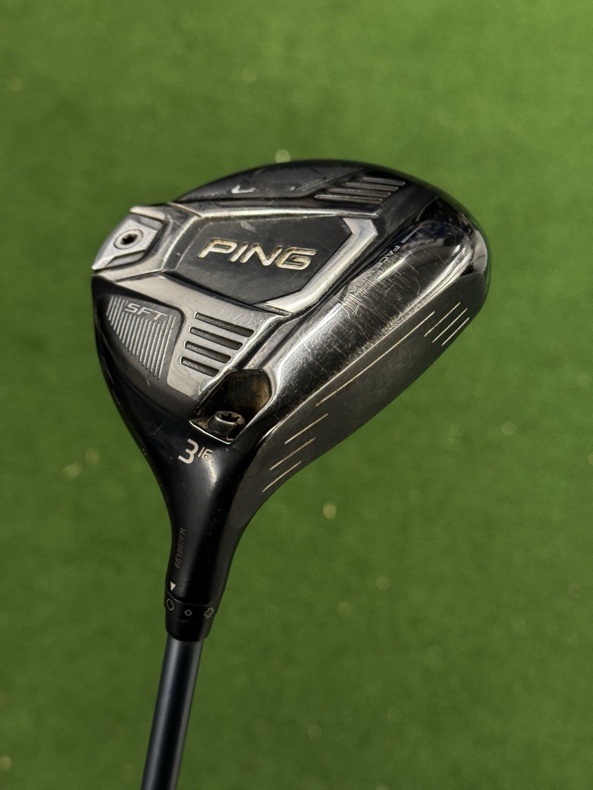 Ping G425 SFT #3 Wood 16 Degree Regular Flex Ping Alta CB Slate 65 Shaft