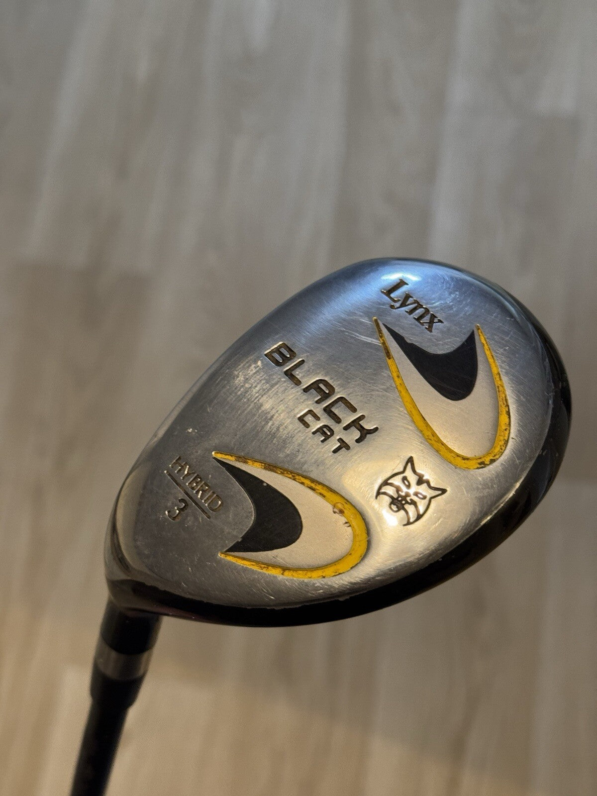 Lynx Black Cat LEFT HAND #3 Hybrid Regular Flex *Used*