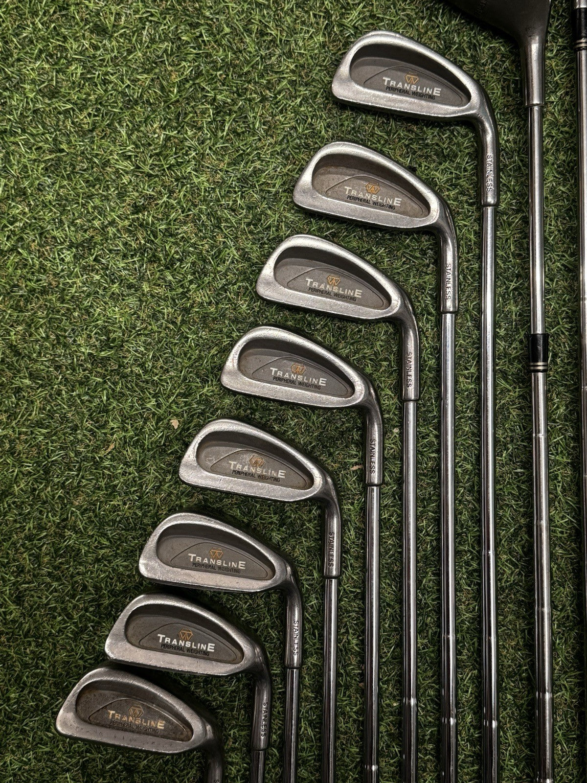 Transline Golf Starter Iron Set + 1/3/5 Woods