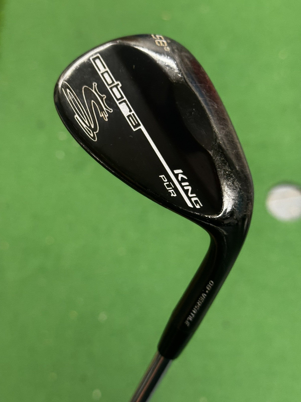 Cobra King Pur Lob Wedge 58 Degree Stiff Flex Cobra Shaft 