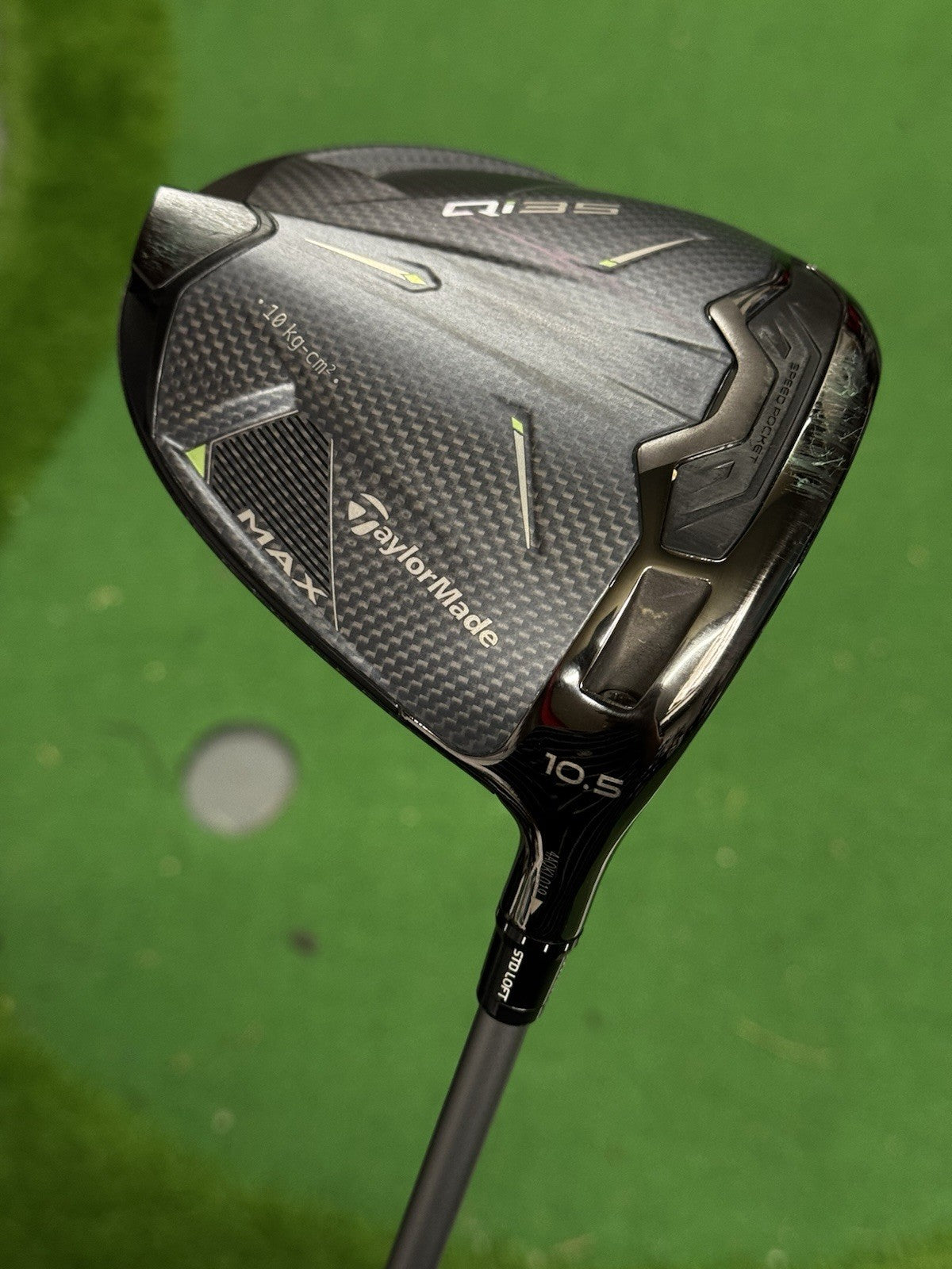 TaylorMade QI35 Max Driver 10.5 Degree Regular Flex Air Speeder Shaft