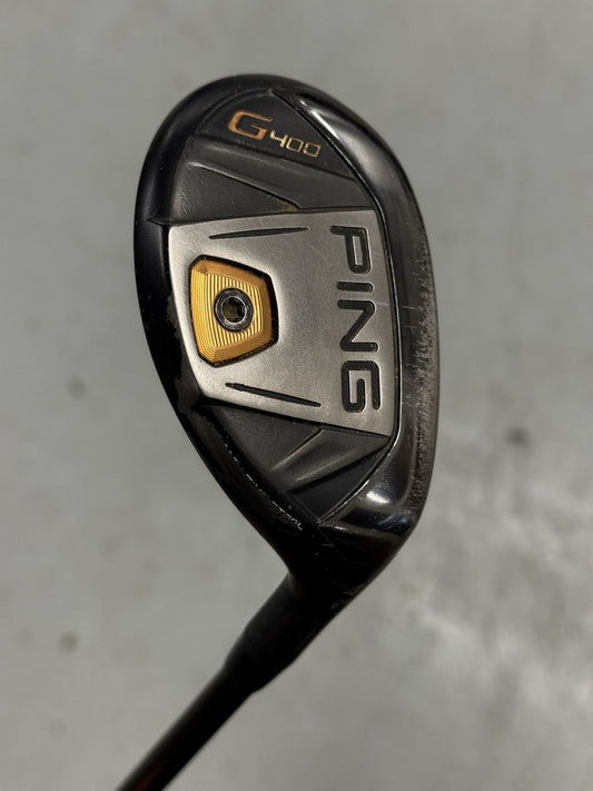 Ping G400 #4 Hybrid 22 Degree Senior Flex Ping Alta CB 70 Shaft