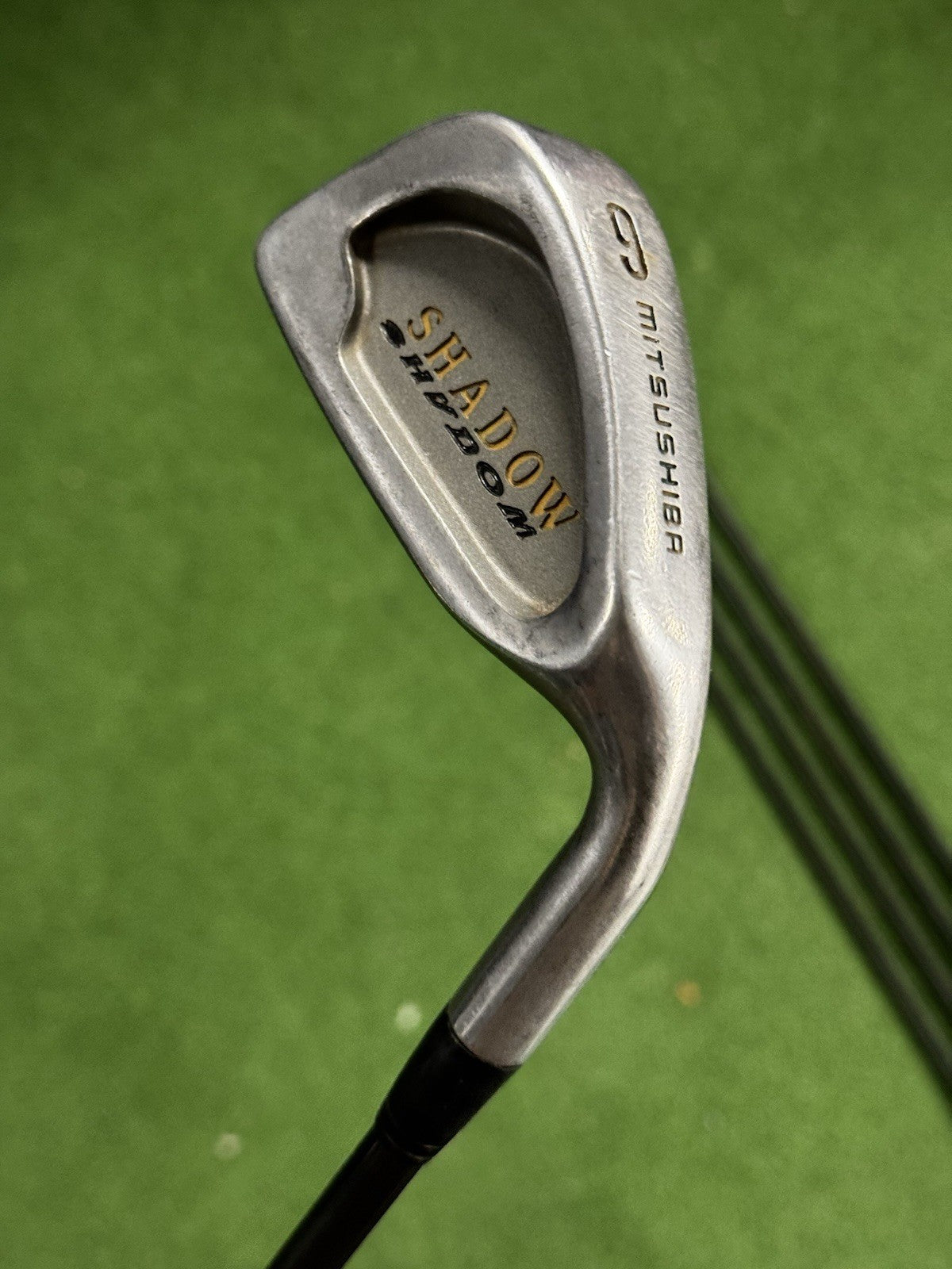 Mitsushiba Shadow Iron Set 3-SW (NO PW) Good Condition Graphite Shafts *Used*