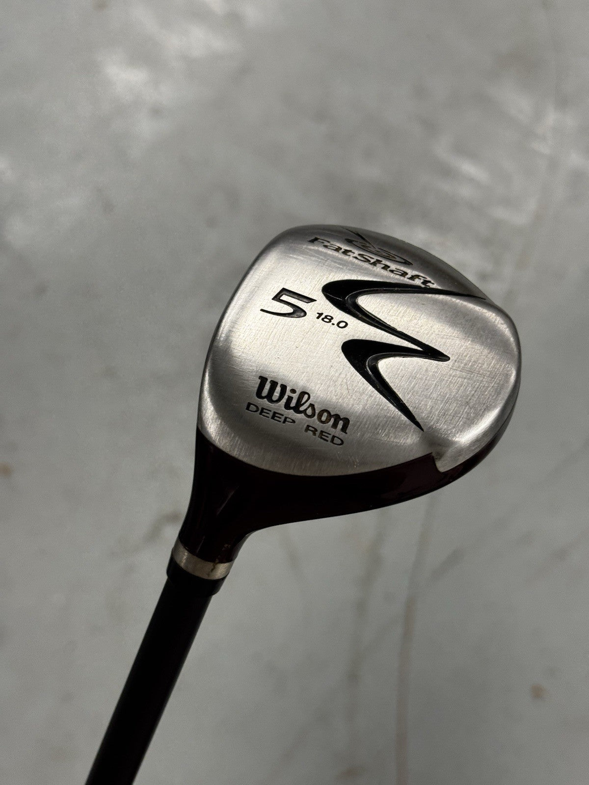 Left Hand Wilson Fat Shaft #5 Wood 18 Degree Regular Flex GraFalloy Shaft