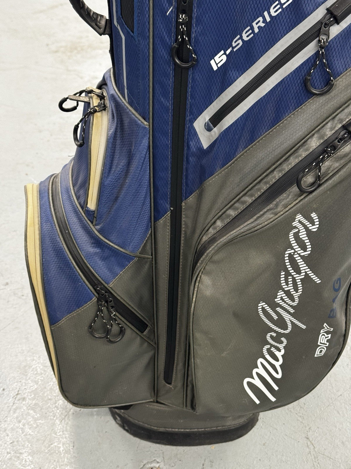 MACGREGOR Mactec 15 Series Waterproof Dry Cart Bag *Used*