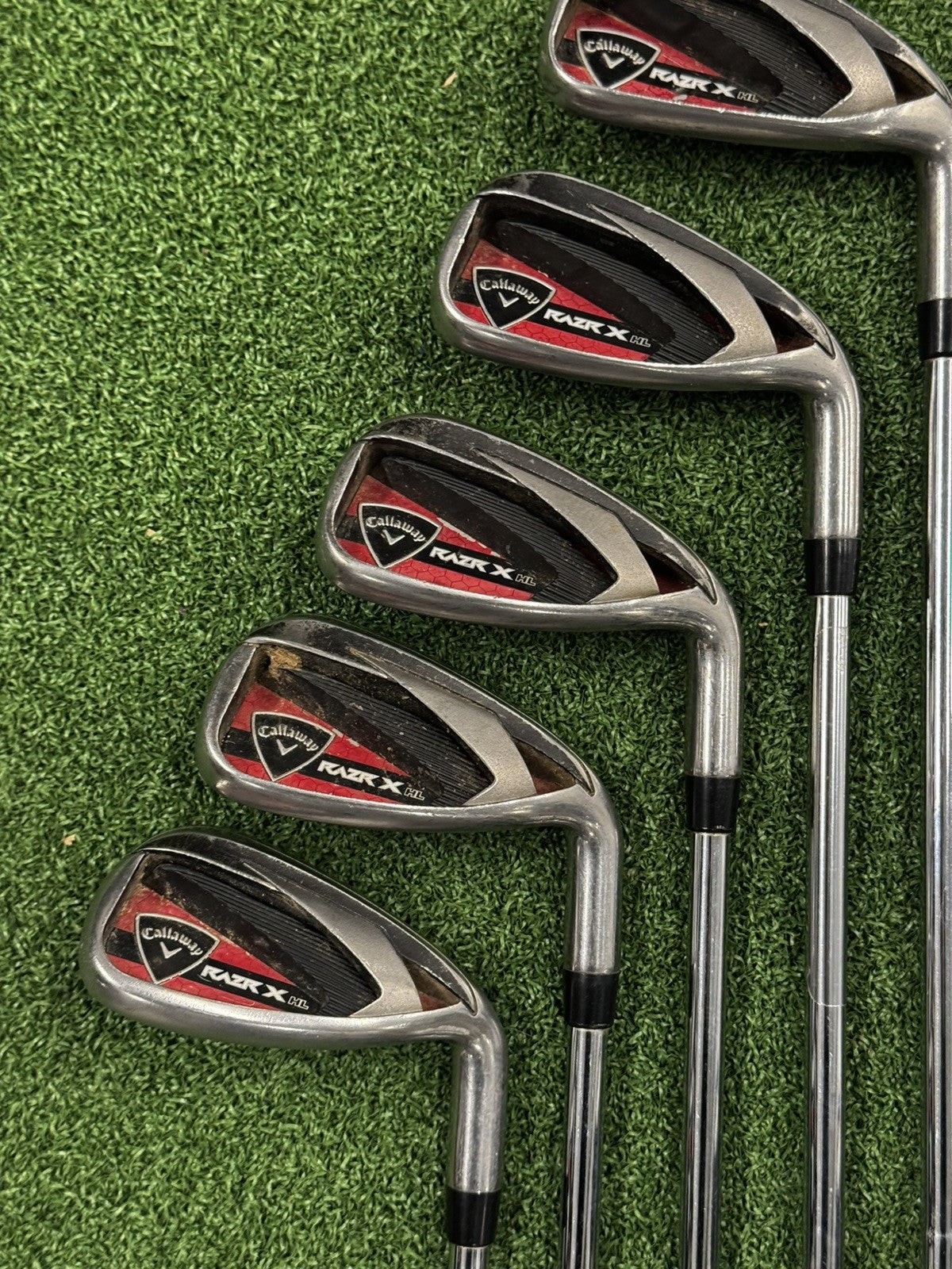 Callaway RAZR X HL Iron Set 5-SW Uniflex Steel Shafts