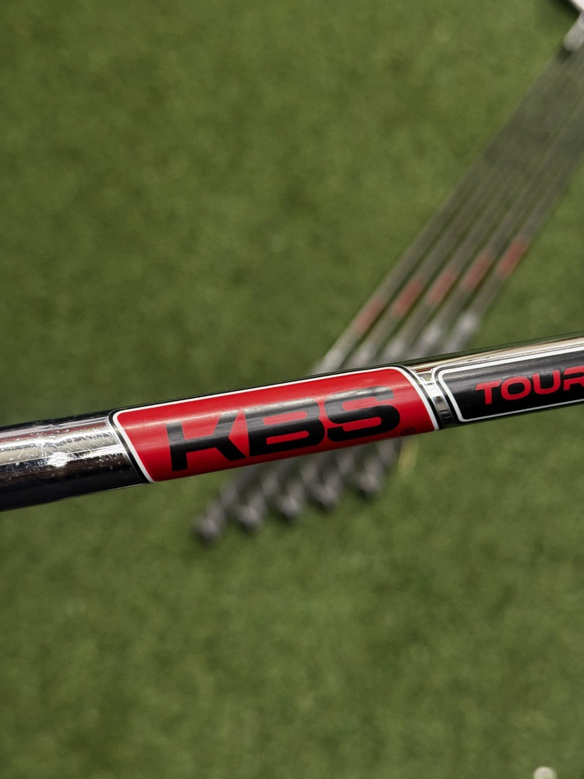 Taylormade P7MC Iron Set 4-PW Stiff Flex KBS Tour 120 Shafts