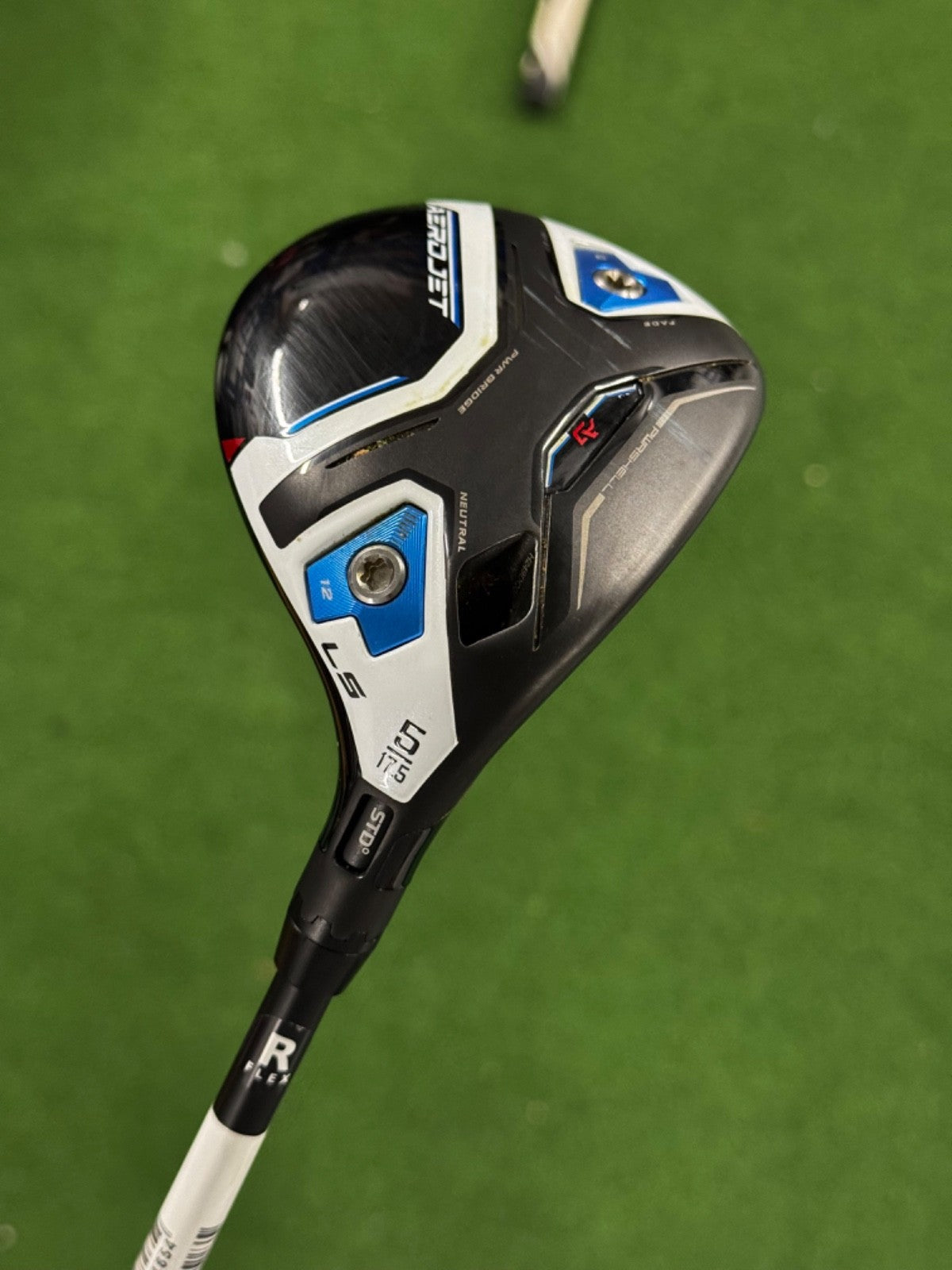 Cobra Aerojet LS 5 Wood 17.5 Degree Regular Flex UST Helium Shaft *used*