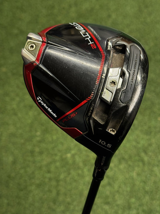 Taylormade Stealth 2 Plus Driver 10.5 Degree Stiff Flex Kai'li Red 60S Shaft