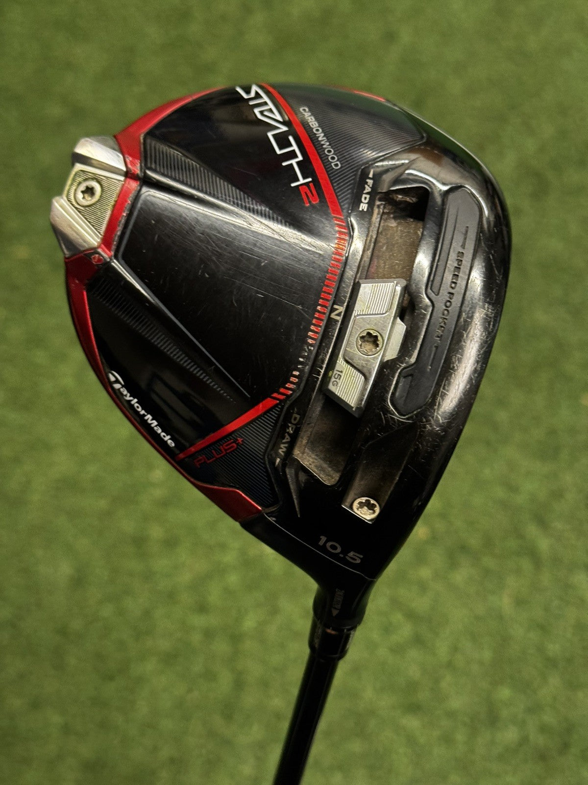 Taylormade Stealth 2 Plus Driver 10.5 Degree Stiff Flex Kai'li Red 60S Shaft