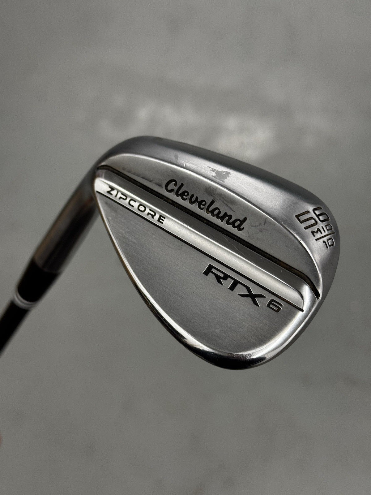 Left Hand Cleveland RTX 6 Zipcore Sand Wedge 56 Degree Wedge Flex *Used*