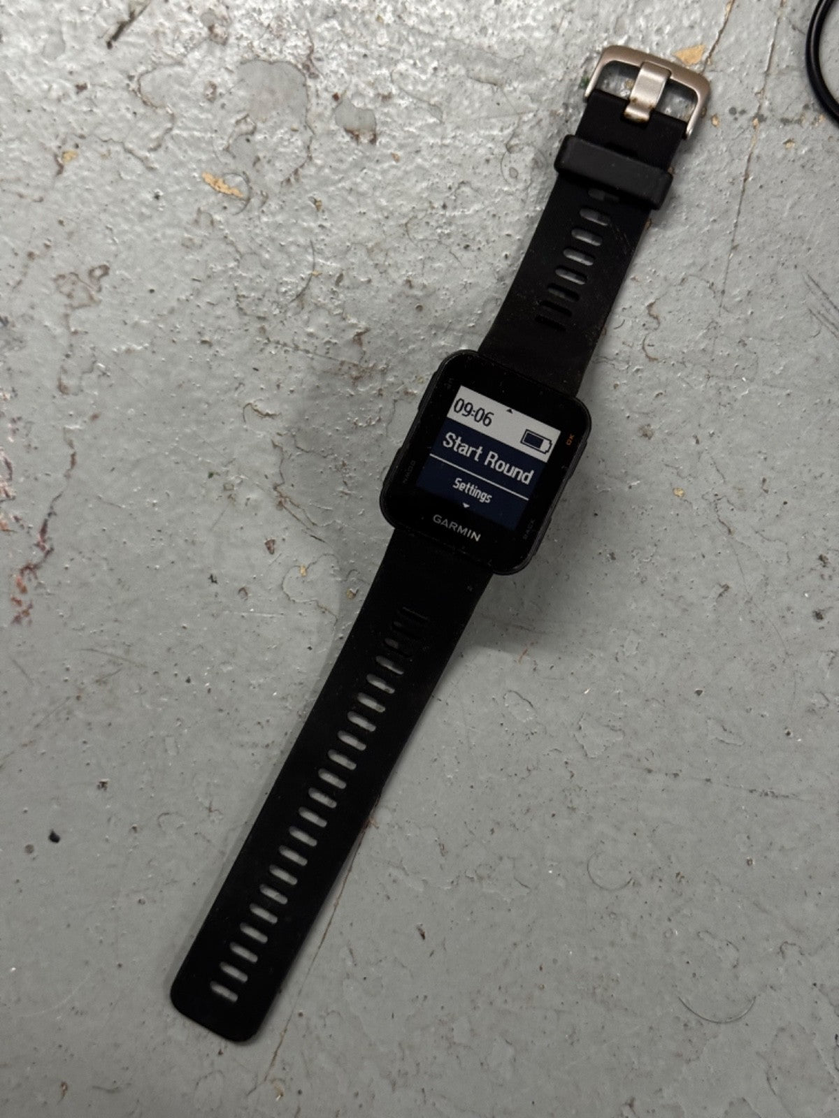 Garmin Approach S10 Golf GPS Watch Black *used*