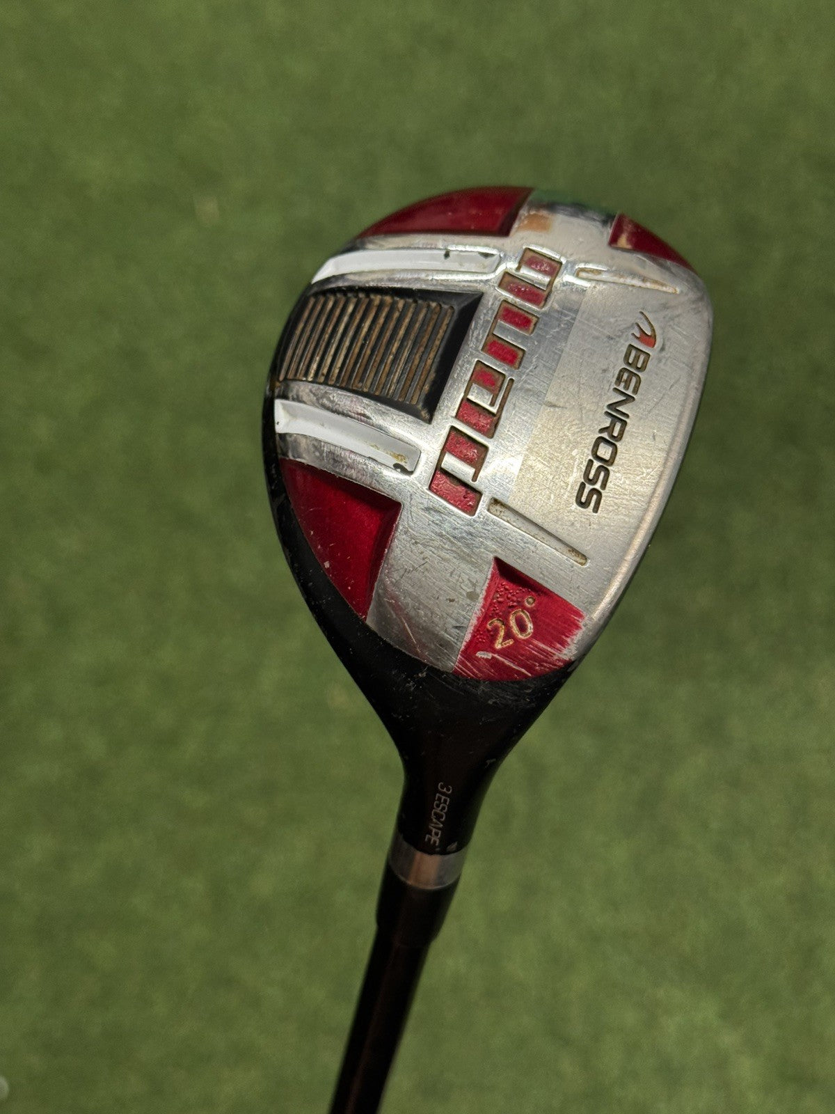 Benross Quad Speed Hybrid 20 Degree Stiff Flex Aldila Shaft