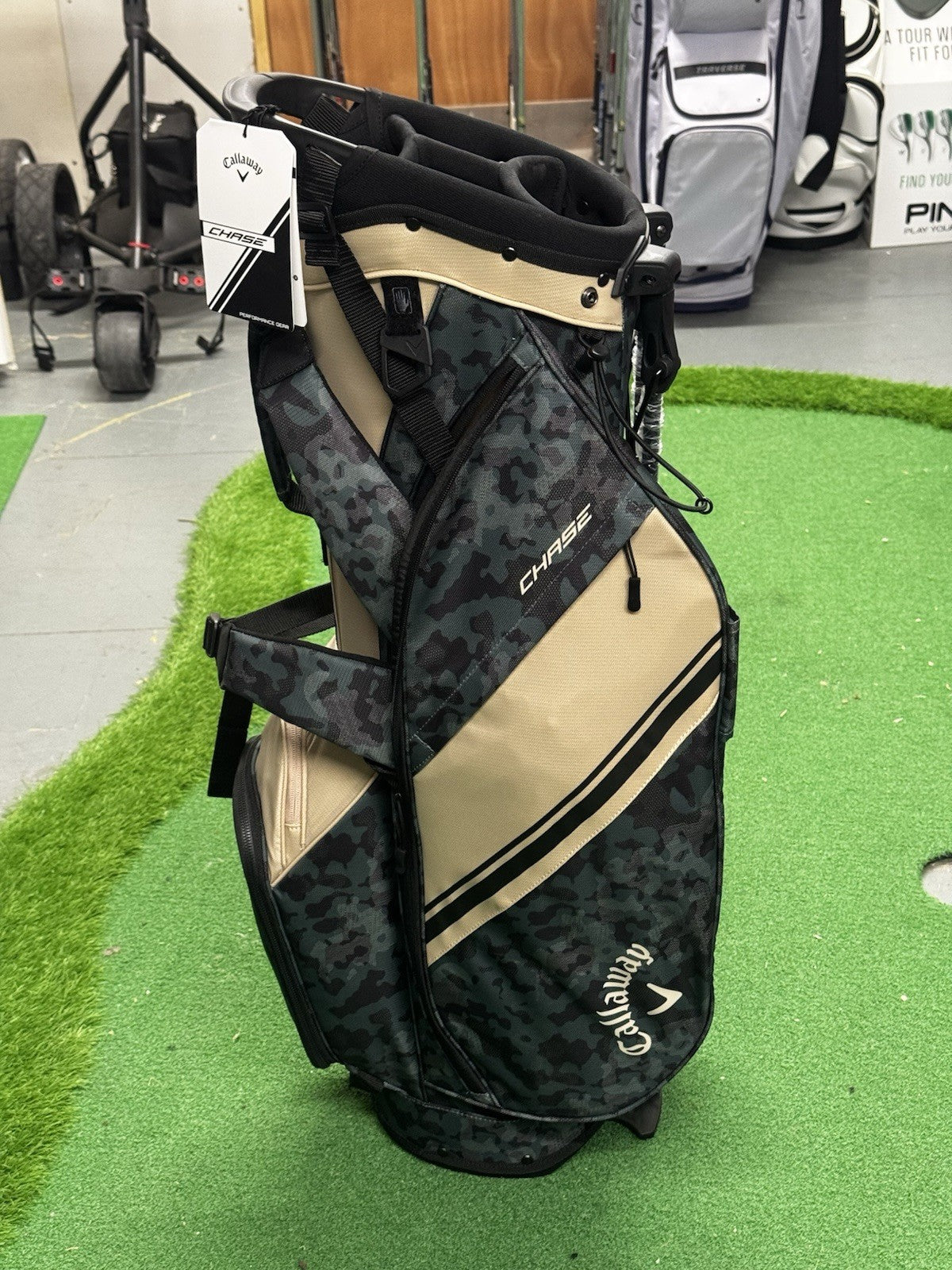 Callaway Chase Stand Bag Tan/Field Camo *NEW*