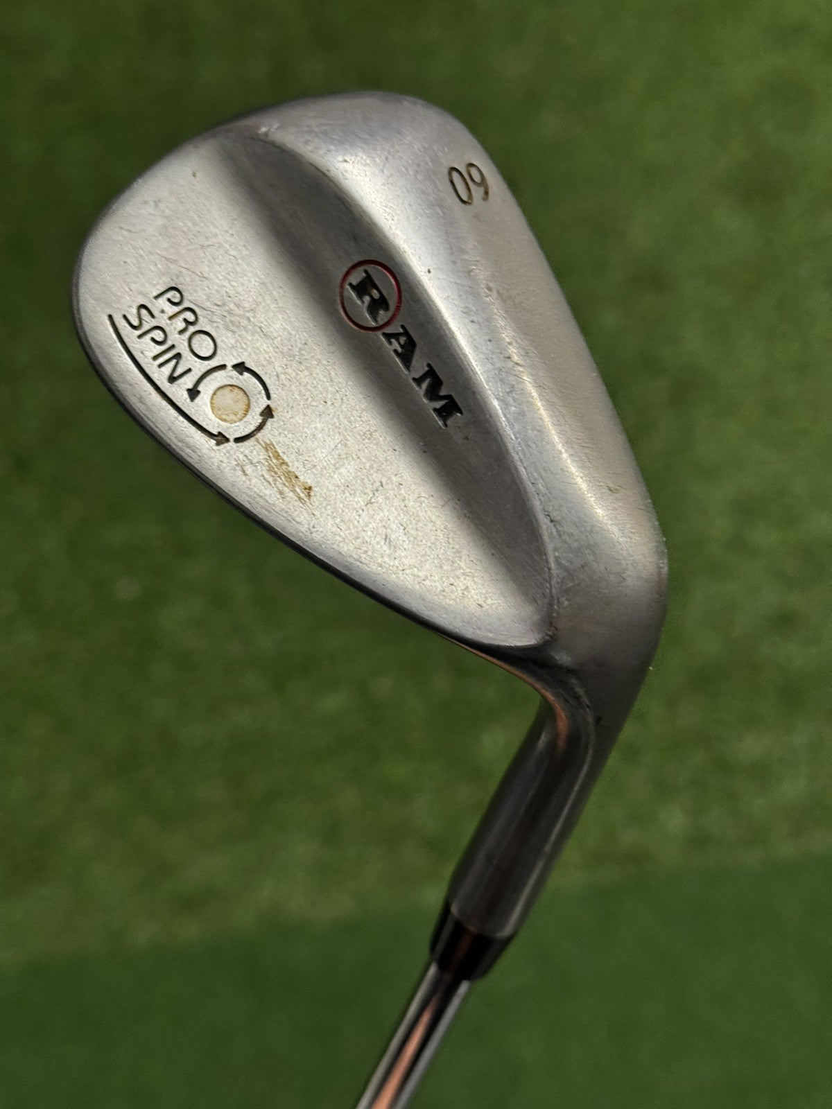 RAM Pro Spin Lob Wedge 60 Degree Stiff Flex Steel Shaft