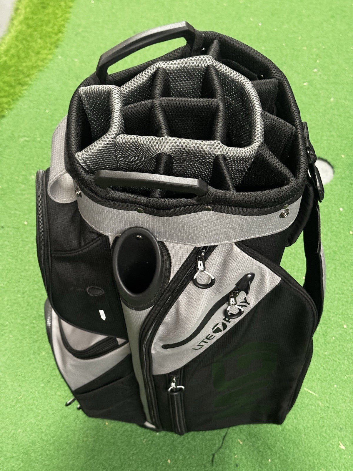 MGI Golf Lite Play Cart Bag Grey/Black