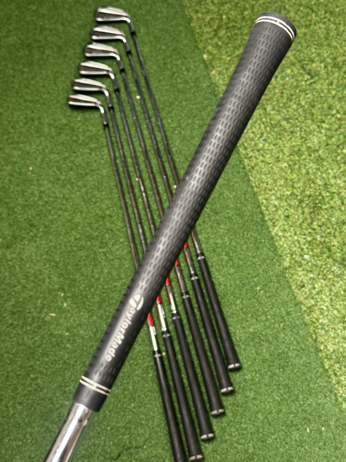 Taylormade RBladez Tour Iron Set 4-Pw KBS Tour Stiff Shafts 