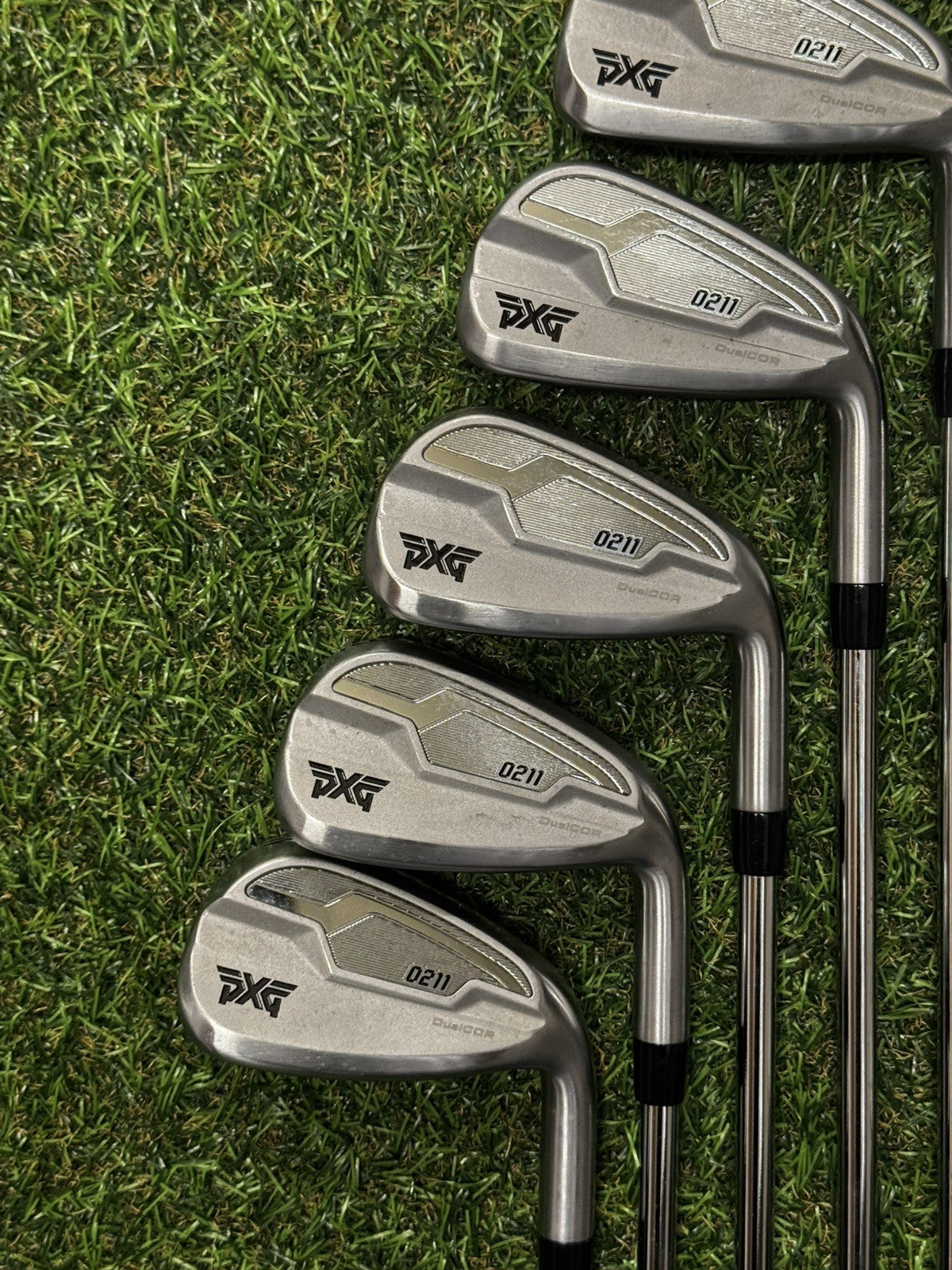 PXG 0211 DC Iron Set 4-PW Stiff Flex True Temper Elevate 95 Shafts