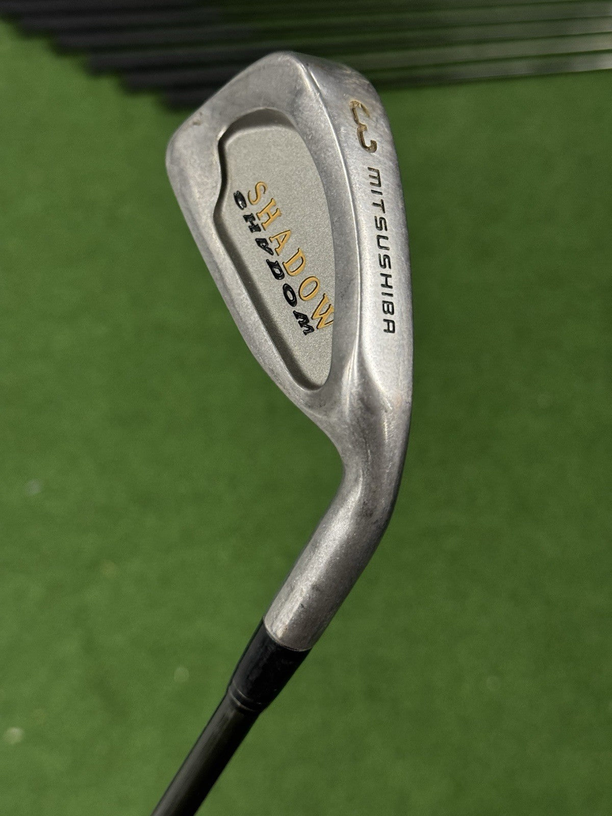 Mitsushiba Shadow Iron Set 3-SW (NO PW) Good Condition Graphite Shafts *Used*