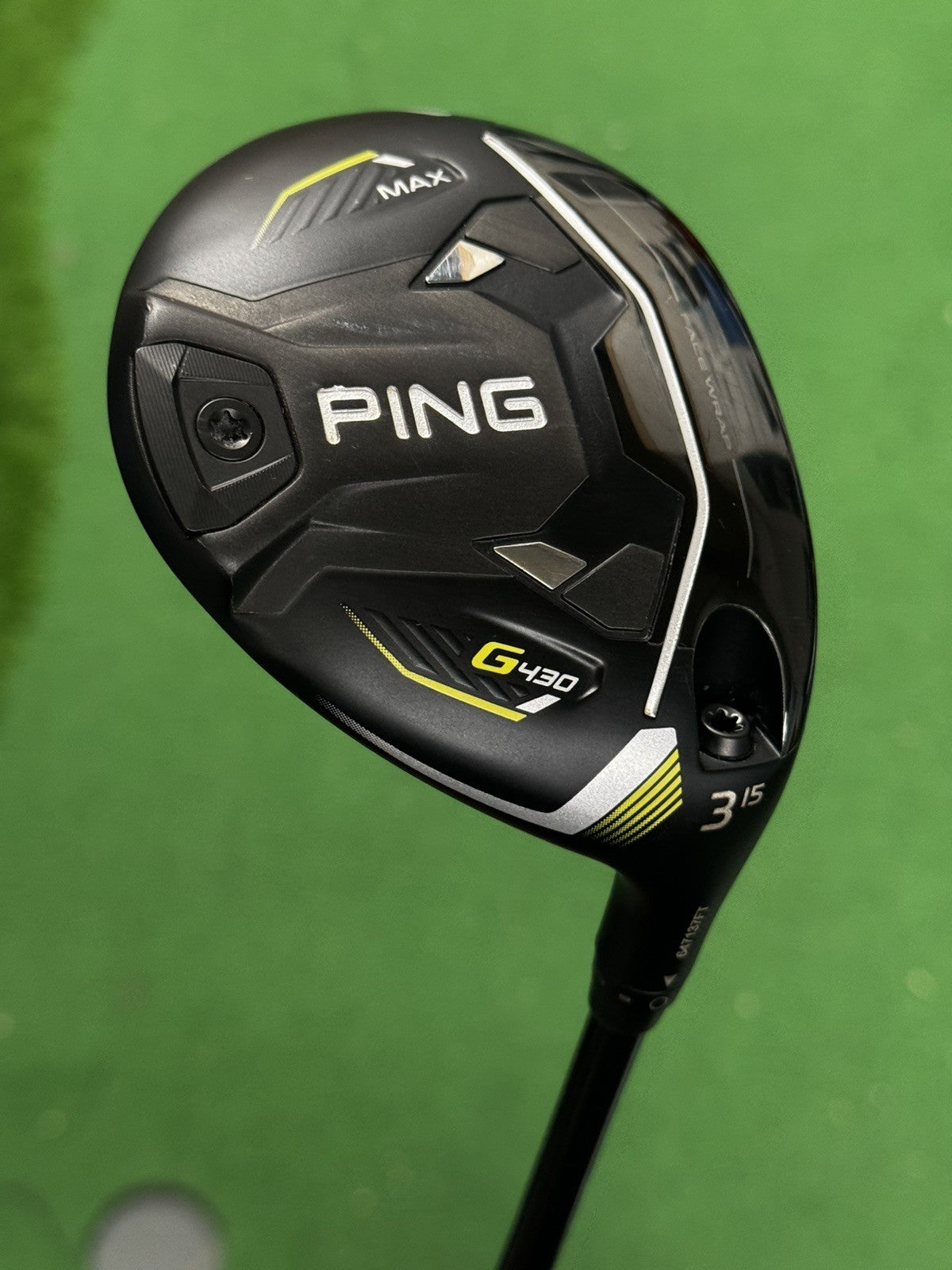 Ping G430 Max 3 Wood 15 Degree X Stiff Flex Kali White 70x Shaft