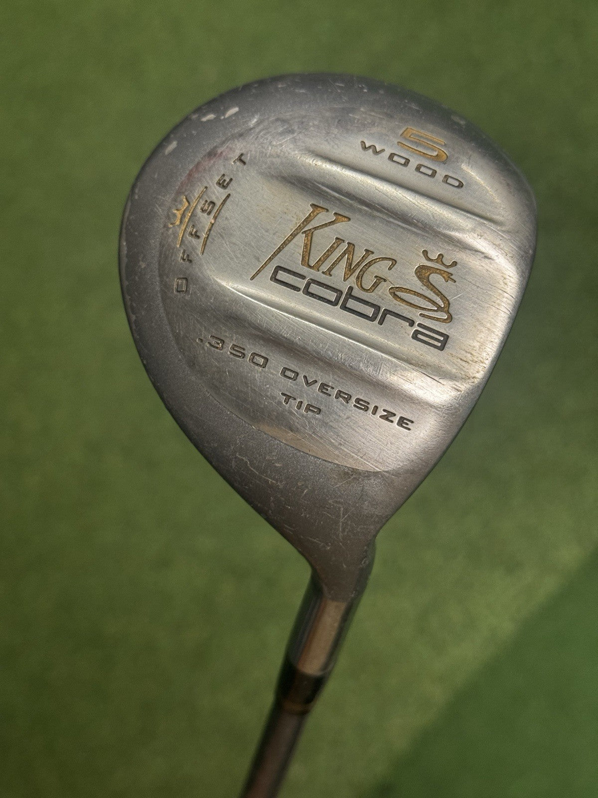 Cobra King Offset 350 Oversize 5 Wood Regular Flex Shaft