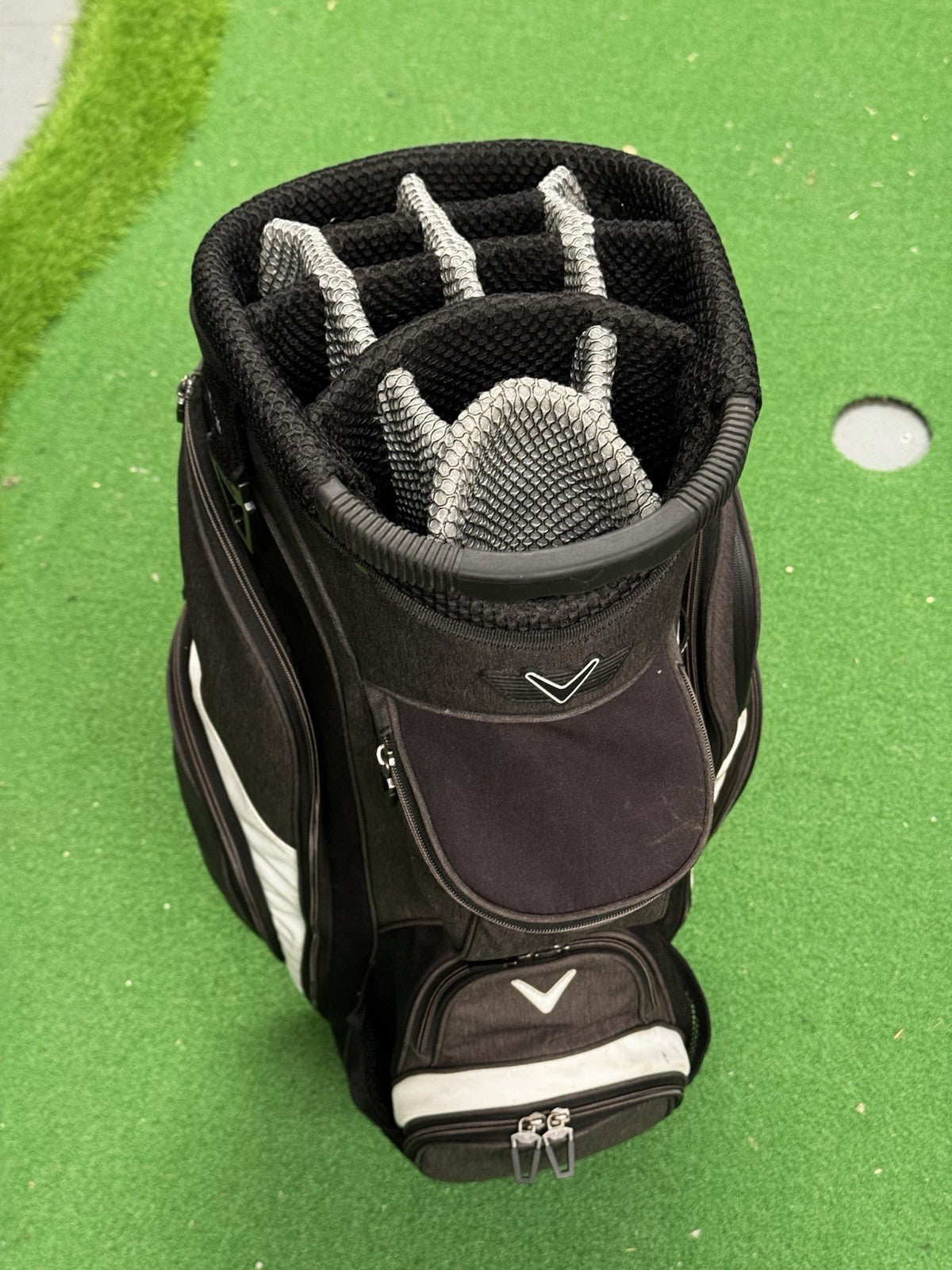 Callaway Golf Cart Bag Black/Grey/White