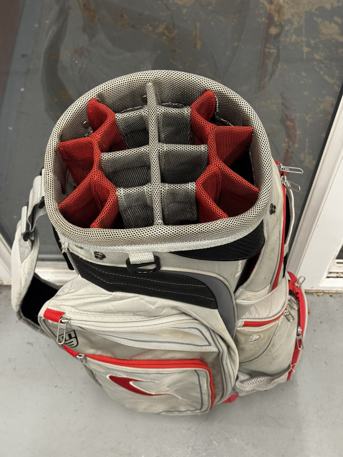 Nike Golf Cart Bag 14 Way Divider