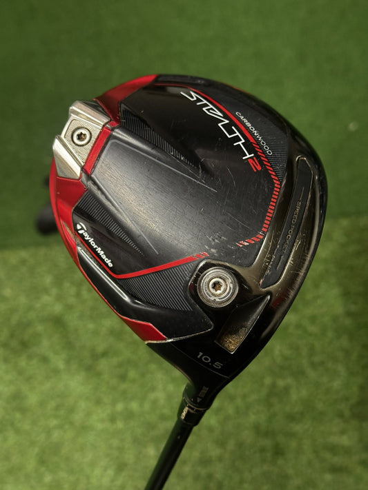Taylormade Stealth 2 Driver 10.5 Degree Stiff Flex Ventus Red 5 Shaft