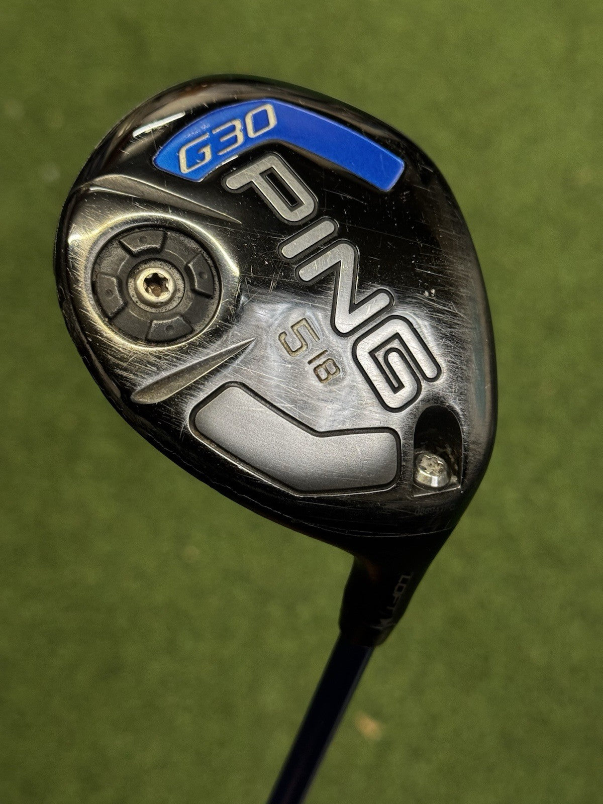 PING G30 5 Wood 18 Degree Regular Flex Shaft