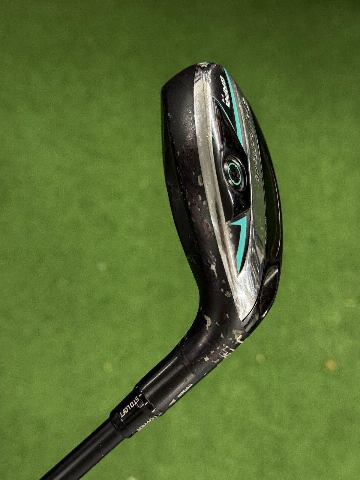 Taylormade GAPR Hi #4 Hybrid 22 Degree Stiff Flex KBS Hybrid 80 Shaft *Used*