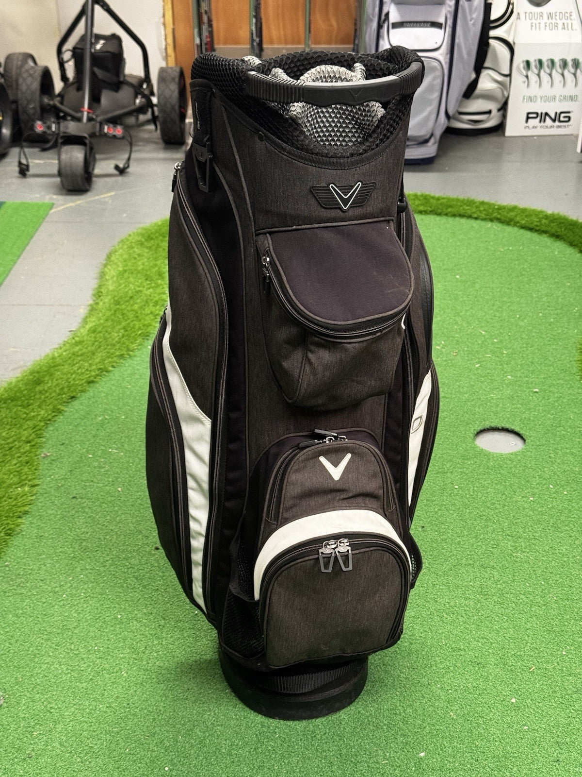 Callaway Golf Cart Bag Black/Grey/White