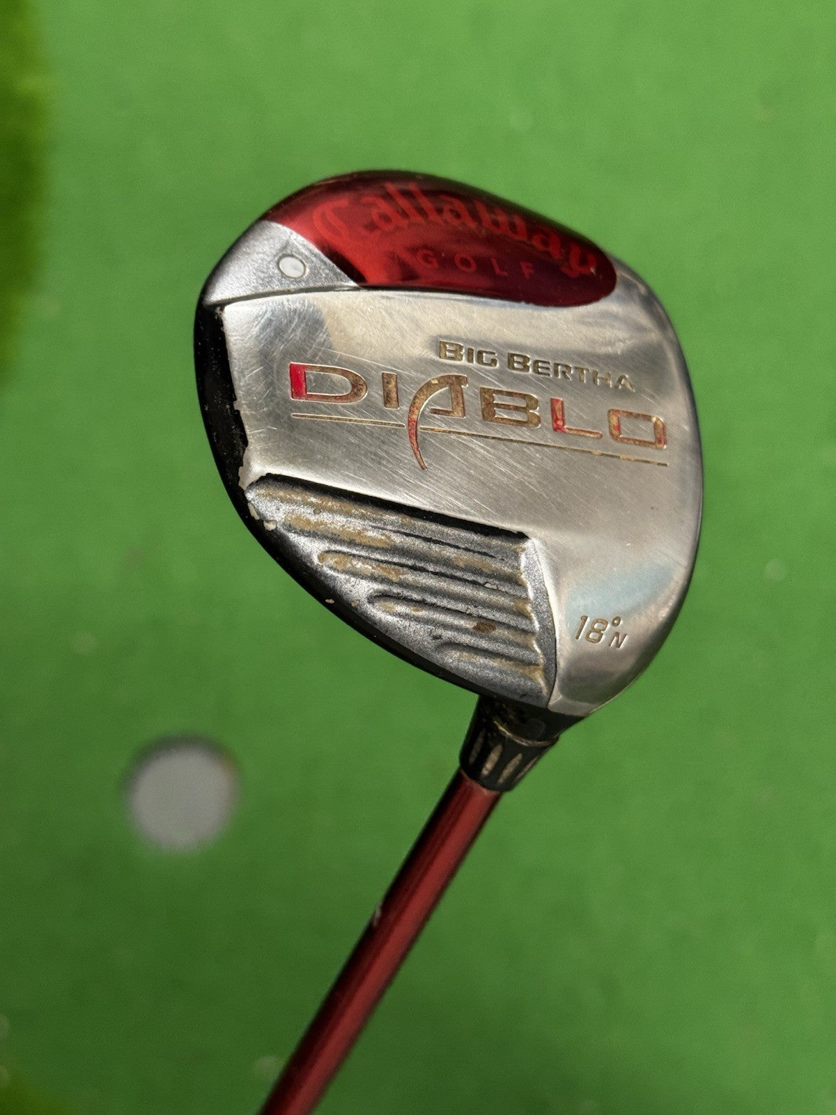 Callaway Big Bertha Diablo 5 Wood 18 Degree Regular Flex Shaft