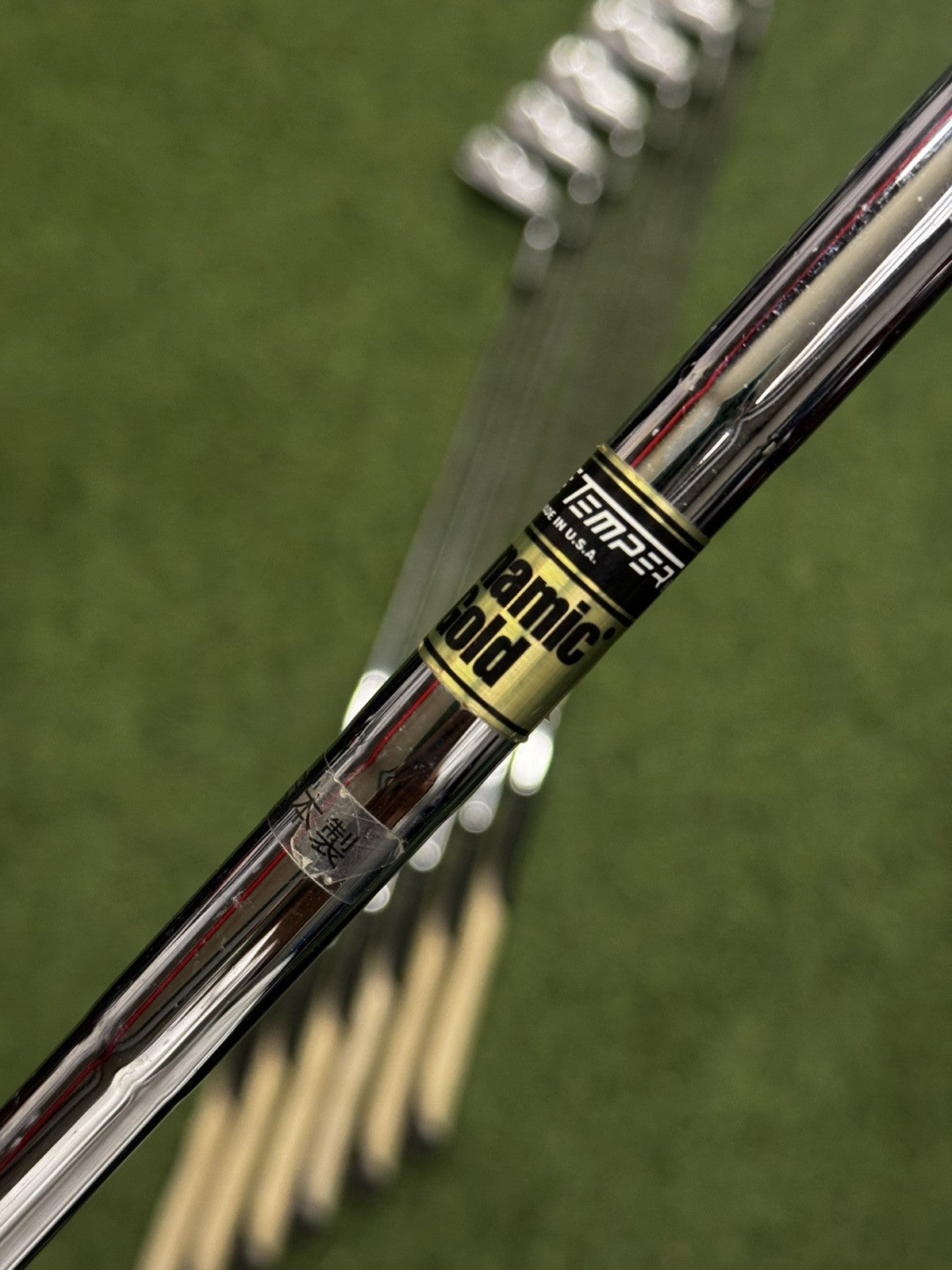 TaylorMade R9 TP Forged Iron Set 4-PW Stiff Flex Dynamic Gold S300 Steel Shafts
