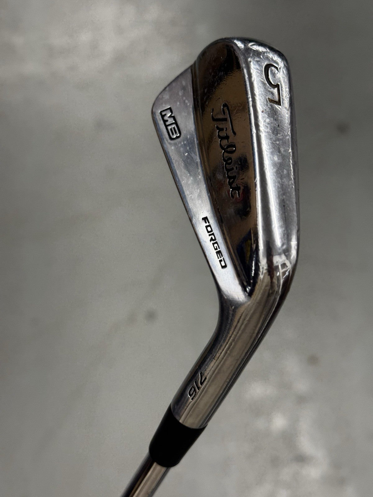 Titleist MB 716 Forged 5 Iron Stiff Steel Shaft