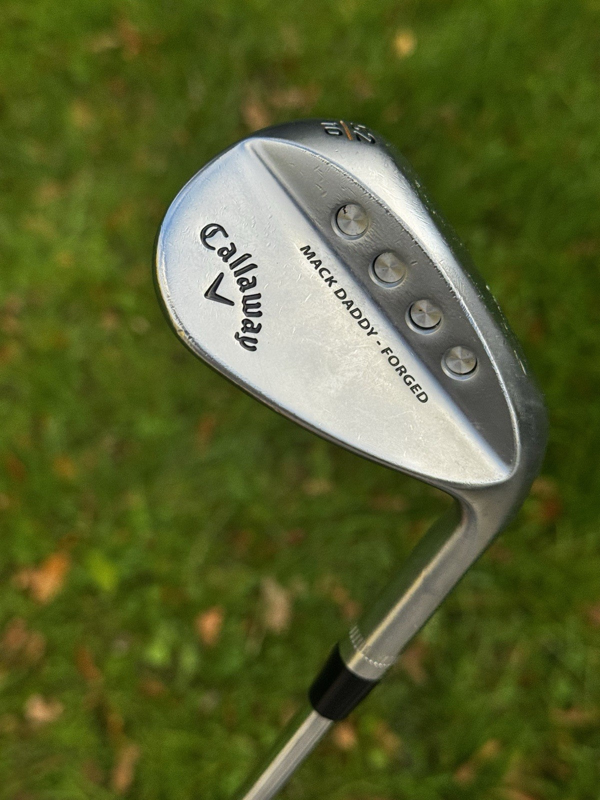 Callaway Mack Daddy Forged Gap Wedge 52 Degree Dynamic Gold 115 Wedge Flex Shaft